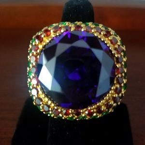 ⚜ nOir Multi Pave Cocktail Ring ⚜